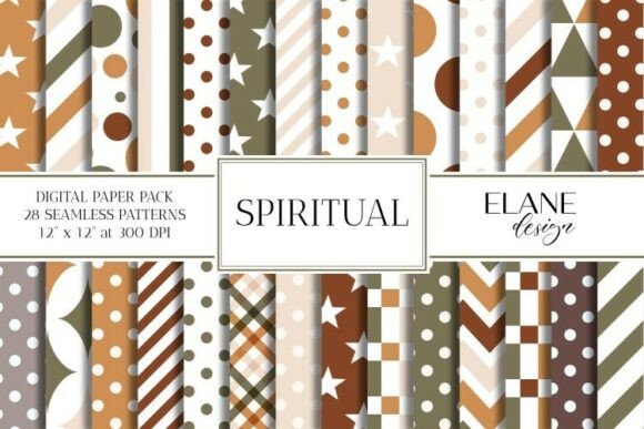 Download Fall Digital Paper, Seamless Patterns - Fall digital paper Collection