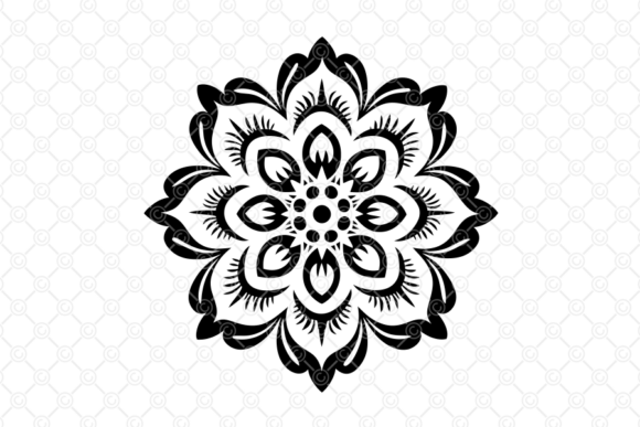 Download Indian Rangoli SVG, Decorative Art, 001 - Art Collection