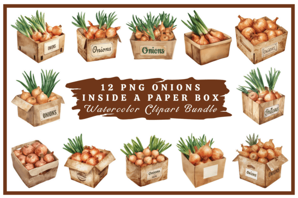 Download Onions Watercolor Clipart Bundle #27 - Art Collection