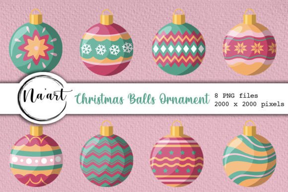 Download Christmas Balls Ornament Clipart - Art Collection