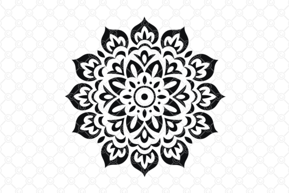 Download Indian Rangoli SVG, Decorative Art, 028 - Art Collection