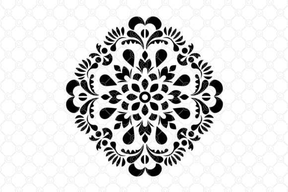 Download Indian Rangoli SVG, Decorative Art, 003 - Art Collection