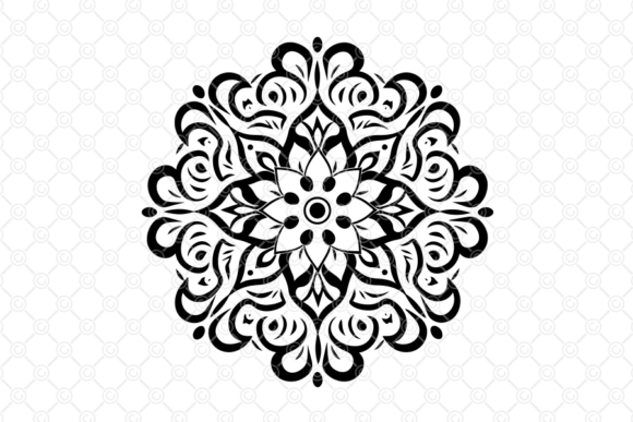 Download Indian Rangoli SVG, Decorative Art, 091 - Art Collection