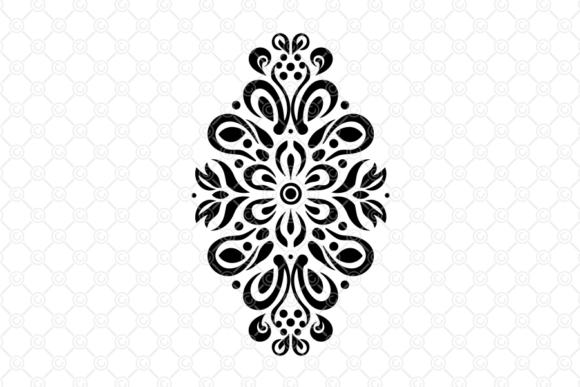 Download Indian Rangoli SVG, Decorative Art, 020 - Art Collection