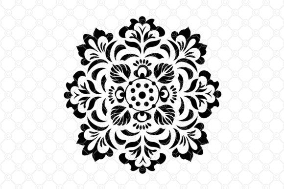 Download Indian Rangoli SVG, Decorative Art, 077 - Art Collection