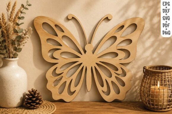 Download Butterfly Wooden Wall Art SVG - Art Collection
