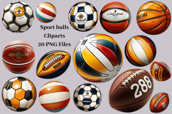 Download Sports Balls Clipart, Football Images - Art Collection