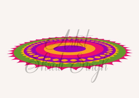 Download Rangoli Art, Happy Diwali Rangoli Design - Art Collection