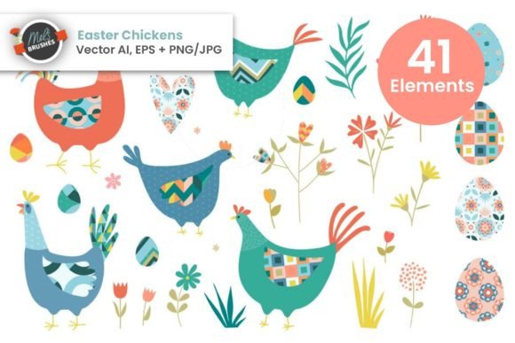 Download Easter Chicken Vector Clipart - Art Collection