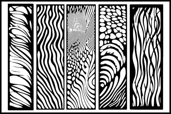 Download Modern Organic Laser Cut Panel Set - Premium Resources