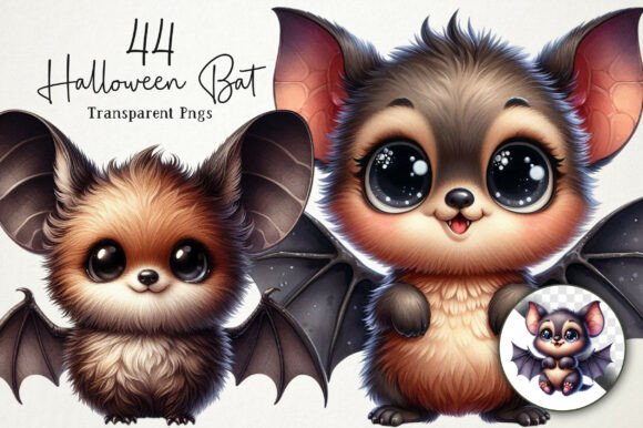 Download Cute Halloween Bat Clipart PNG - Art Collection