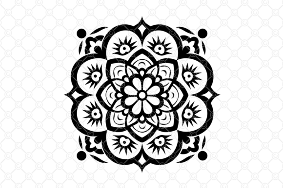 Download Indian Rangoli SVG, Decorative Art, 102 - Art Collection