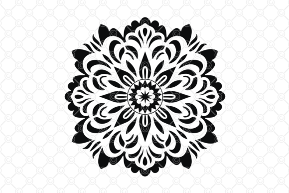 Download Indian Rangoli SVG, Decorative Art, 035 - Art Collection