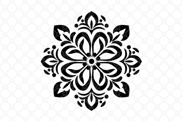 Download Indian Rangoli SVG, Decorative Art, 074 - Art Collection