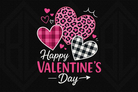Download Happy Valentine’s Day Hearts PNG - Art Collection