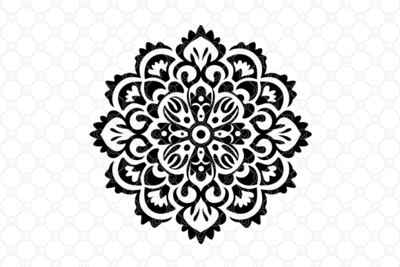 Download Indian Rangoli SVG, Decorative Art, 070 - Art Collection