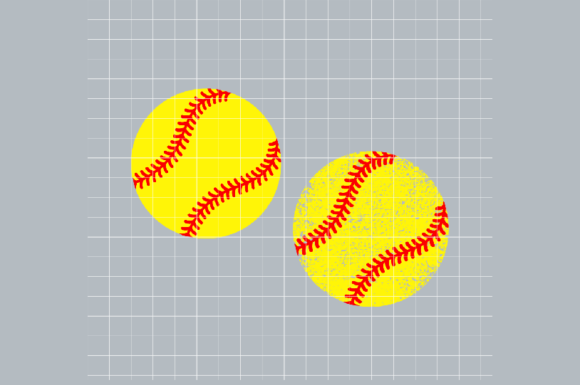 Download Softball Svg, Softball Clipart, Softball - Art Collection