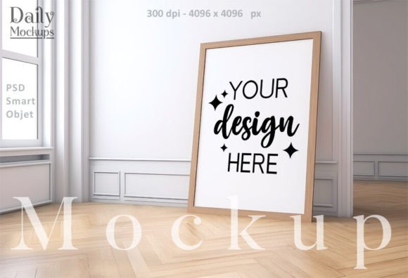Download Minimalist Wood Framed Art Display - Art Collection