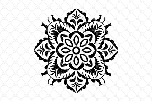 Download Indian Rangoli SVG, Decorative Art, 048 - Art Collection
