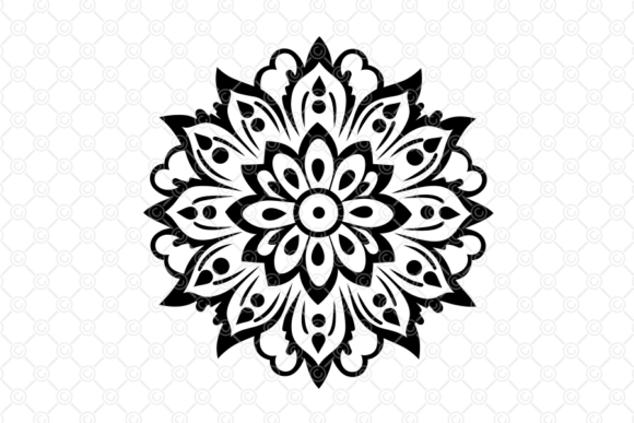 Download Indian Rangoli SVG, Decorative Art, 017 - Art Collection