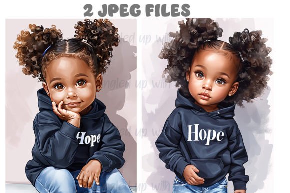Download African American Girls Clipart Set 9 - Art Collection