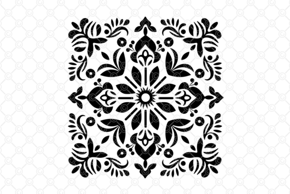 Download Indian Rangoli SVG, Decorative Art, 036 - Art Collection