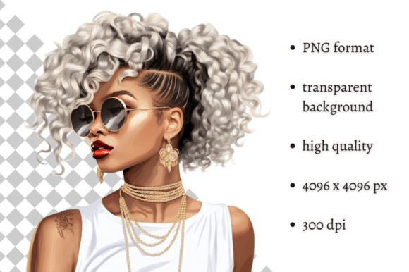 Download African American Fashion Girl Clipart - Art Collection