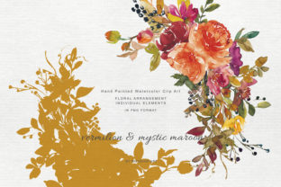 Download Autumn Colors Floral Clipart - Art Collection