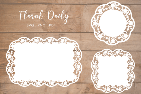 Download Rustic Doily SVG and Clipart Bundle - Art Collection