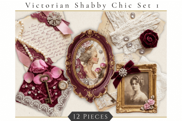 Download Victorian Shabby Chic Clipart - Art Collection