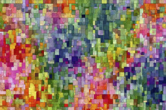 Download Digital Abstract Art Piece Pattern Backg - Art Collection