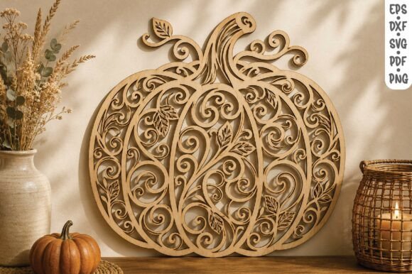 Download Pumpkin Wooden Wall Art SVG - Art Collection